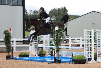 Sophie Paxton Rides her 'Horse of a Lifetime' to a Win in the Redpost Equestrian Senior Foxhunter Second Round at Bogenraith Equestrian Centre